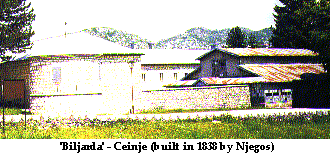 Biljarda - one of the first building in Cetinje