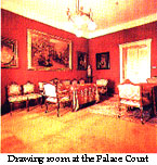 A Drawing room at the Palace Court in Cetinje
